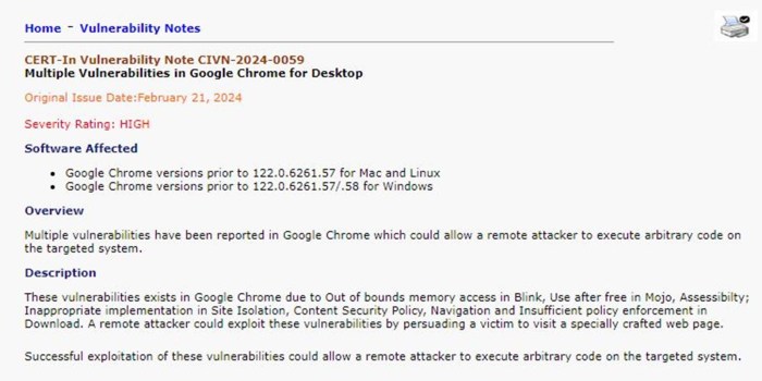 Chrome install cert