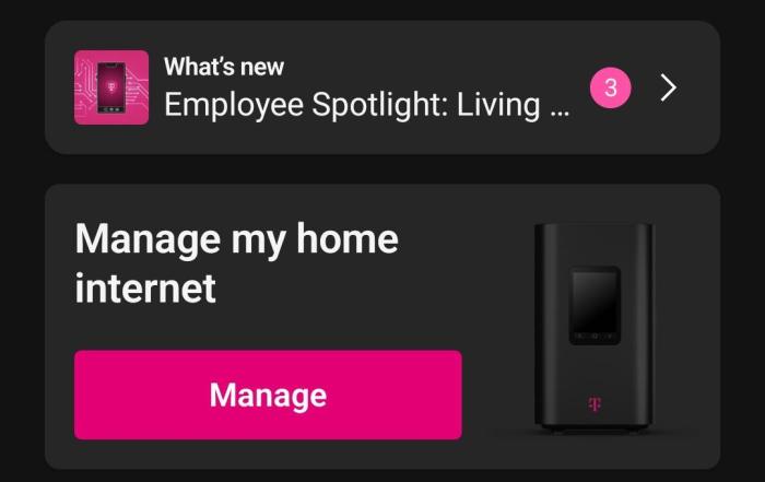 Installing t mobile home internet