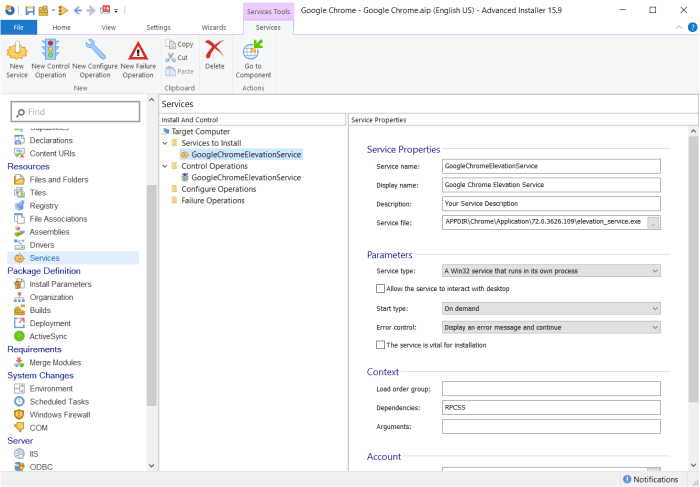Google chrome enterprise installer